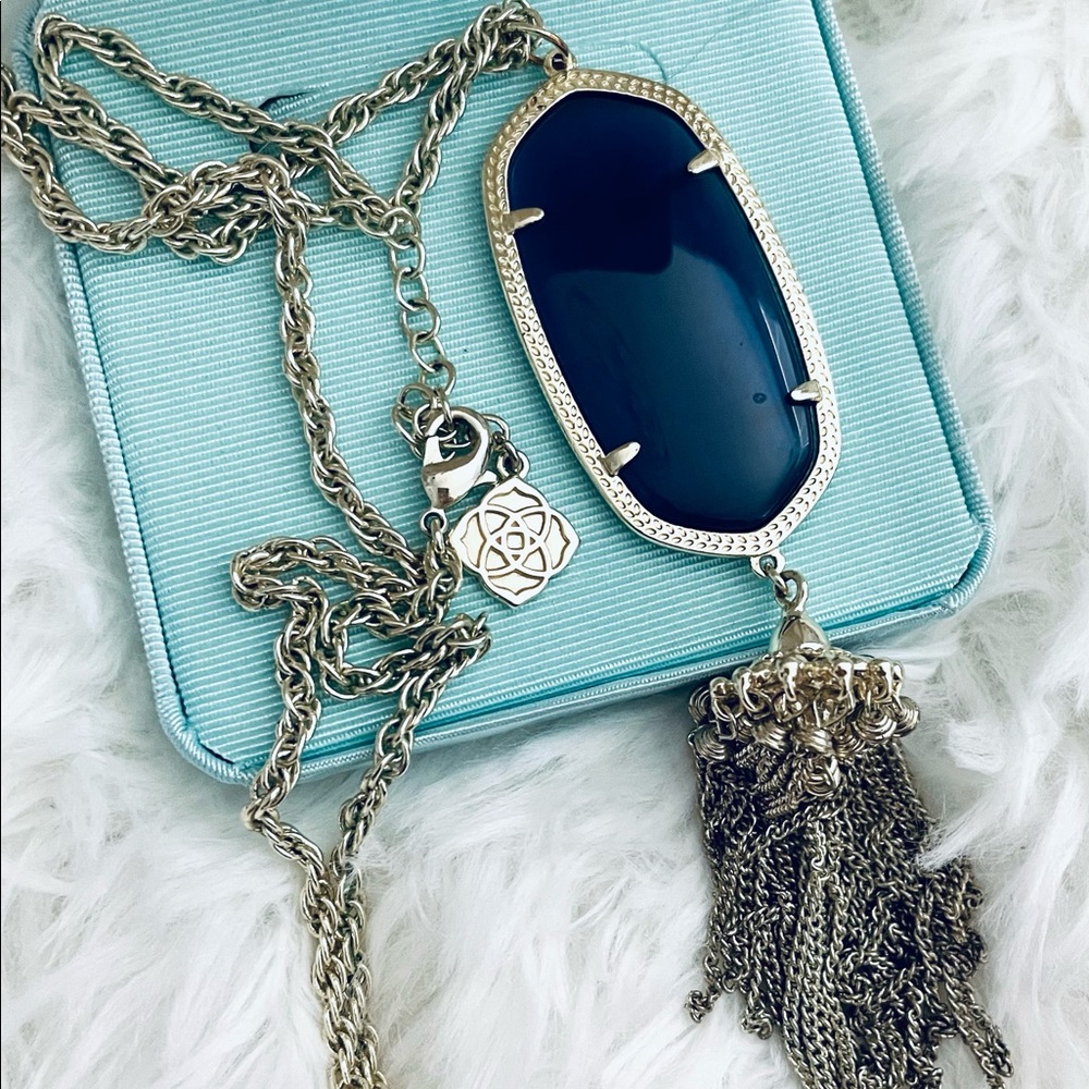Kendra Scott Long Tassel Rayne Necklace